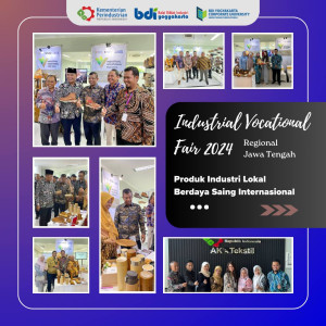 BDI Yogyakarta Turut Serta dalam Industrial Vocational Fair 2024
