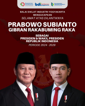 Selamat atas Pelantikan Presiden & Wakil Presiden Republik Indonesia