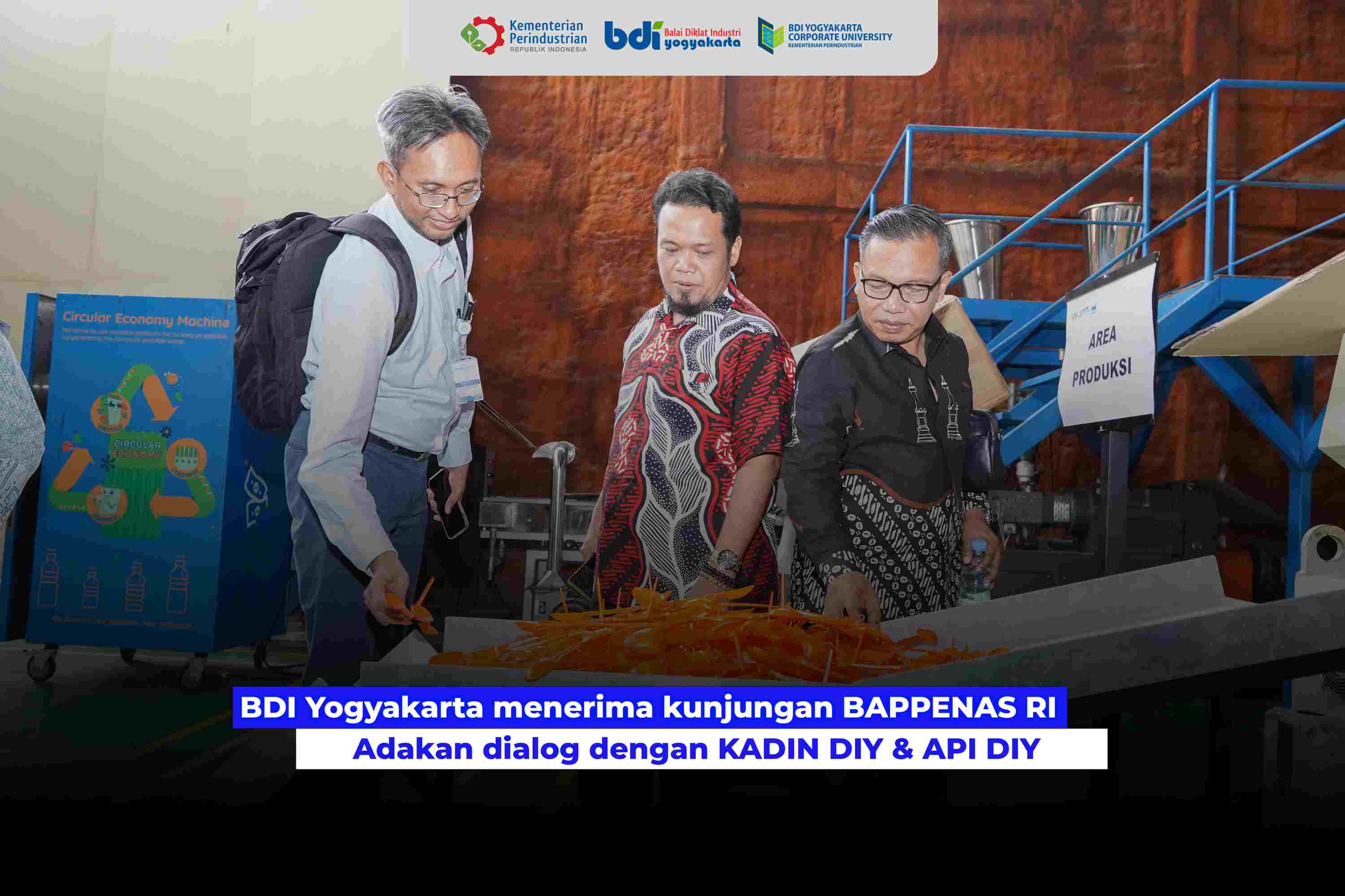 BDI Yogyakarta Menerima Kunjungan Kerja Ditnaker BAPPENAS RI