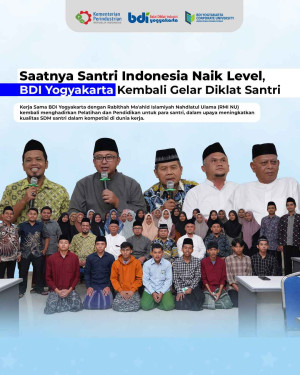 BDI Yogyakarta Kembali Adakan Diklat Santri