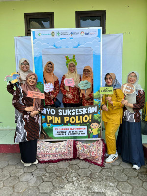 DWP BDI Yogyakarta Sukseskan Pekan Imunisasi Nasional Polio Tahun 2024