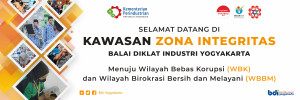 Zona Integritas Balai Diklat Industri Yogyakarta