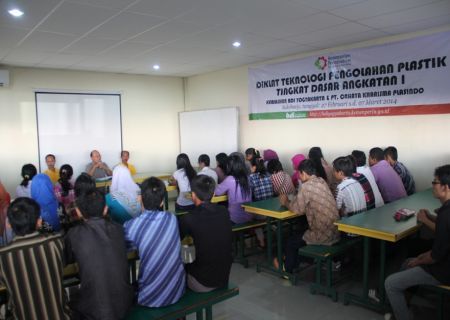 Diklat Teknologi Pengolahan Plastik Tingkat Dasar