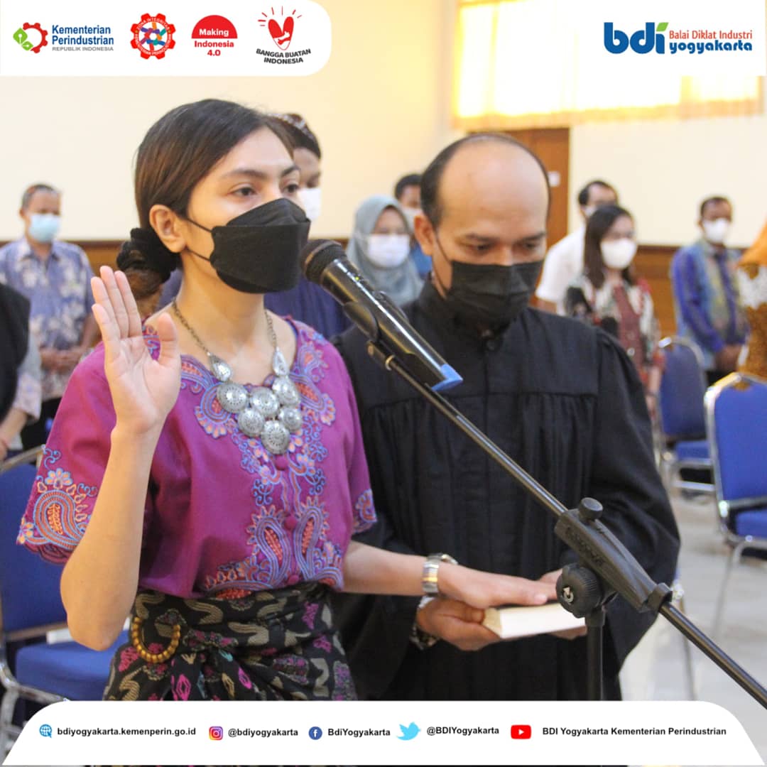 Pelantikan Fungsional Instruktur Balai Diklat Industri Yogyakarta