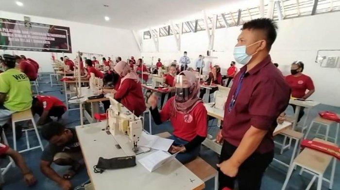 Rutan Solo Produksi Industri Garmen, Warga Lapas Dibekali Keterampilan Menjahit
