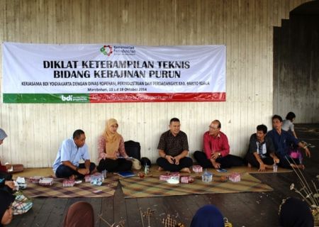 Diklat Keterampilan Teknis Bidang Kerajinan Purun - 2