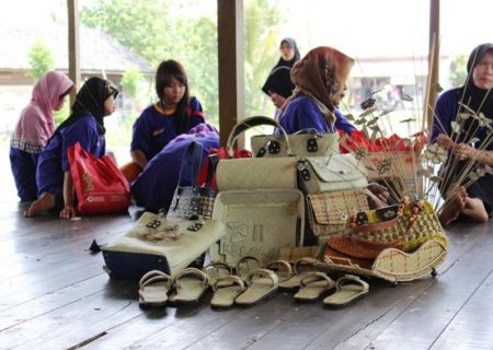 Diklat Keterampilan Teknis Bidang Kerajinan Purun - 7