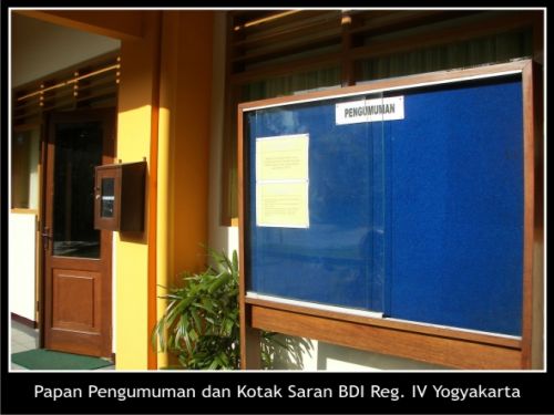 Kantor BDI Reg. IV Yogyakarta 2011 - 2